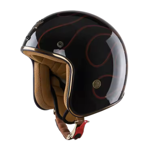 Casque de sécurité ouvert style rétro Royal Helmet M20, fabriqué au Vietnam, graphisme de haute qualité, vintage, norme DOT, ABS, neuf - Product Image 4