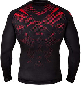 Men's Rash Guard Customized Compression Training Shirt Breathable Quick Dry Rash Guard Factory Wholesale Best Quality in Cheap - Product Image 3