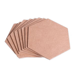 Sous-verres carrés en MDF vierges personnalisables et tapis de protection – Fabrication à prix abordable - Product Image 5