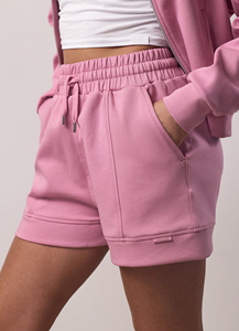 Top Quality 100% Cotton Women's Shorts Custom embroidered Logo Printed Breathable 300gsm Eco-Friendly Quick Dry ladies Shorts - Product Image 6