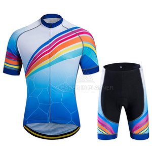 Tenue de cyclisme professionnelle pour équipe, vêtements de sport confortables, uniforme de cyclisme à séchage rapide pour adulte - Product Image 2