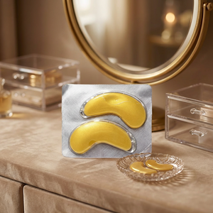 Luxury 24K Gold Crystal Collagen <strong>Eye</strong> Patches Anti-Aging Hydrating Firming Brightening Wrinkle Care Under <strong>Eye</strong> <strong>Mask</strong> Private Label - Product Image 4
