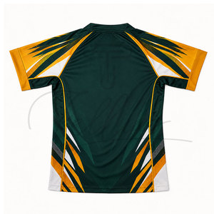 Maillot de rugby personnalisé, short et manches courtes, maillot de rugby personnalisé pour équipe, maillot de rugby de qualité supérieure - Product Image 2