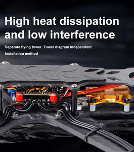 Drones de Carreras RC FPV de 13 y 15 Pulgadas de Alto Rendimiento con F722 FC, ESC de 100A y 110A, Largo Alcance, Video Digital HD - Product Image 4