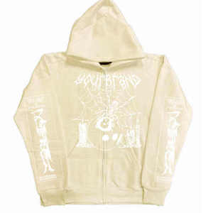 Sudadera con Capucha Gótica para Hombre, Corte Regular, 100% Algodón, Diseño con Estampado Frontal, Ecológica, Antipilling, Informal de Invierno - Product Image 1