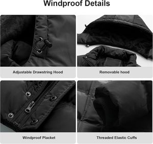 Top Quality Fashion Style Men Puffer Jacket OEM New Fashion Embroidery <b>Down</b> Puffer Jacket for Unisex - Product Image 6