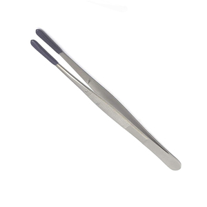 Gray Rocks High Quality Bead Ball Holding Tweezers Surgical Stainless Steel Permanent <b>Body</b> Makeup Tweezers Grabber Jewelry Tools - Product Image 2