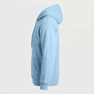 Sudadera con capucha de algodón y forro polar para hombre, de invierno, lisa, con estampado personalizado, venta al por mayor, exportación a granel, transpirable, de alta calidad, directo de fábrica - Product Image 3