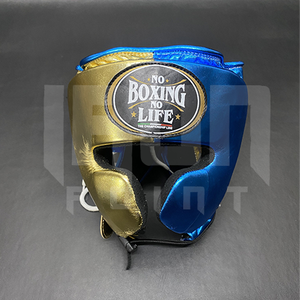 Protège-joues personnalisable de haute qualité « No Boxing No Life », en cuir de vachette de première qualité, avec poignées lacées épaisses à 4 couches pour l'entraînement - Product Image 5