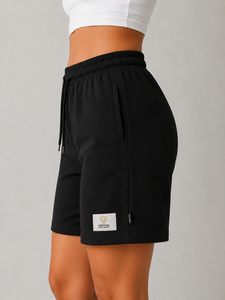 Shorts Deportivos de Verano para Mujer, 100% Algodón, Bordados, con Botones, Alta Calidad, Transpirables, Estilo Vintage, Servicio Personalizado OEM ODM - Product Image 4