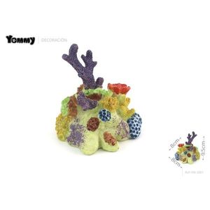 Décoration de corail pour aquarium Yommy, 9 cm, couleur aléatoire, pour décorer l'aquarium - Product Image 2