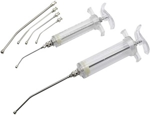 Aiguilles d'alimentation pour oiseaux Surtechs, courbées, lot de 7, pour perroquets, souris, rats, moineaux, instruments chirurgicaux vétérinaires - Product Image 3