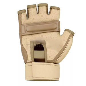 Gants de boxe MMA demi-doigts en cuir véritable, personnalisables avec logo, pour hommes, pour entraînement professionnel et sparring. - Product Image 6