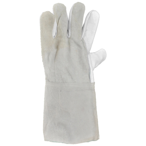 Gants de soudage TIG en cuir de vachette pleine fleur haute performance, protection supérieure des mains pour la lutte contre les incendies et la construction, optimale - Product Image 1