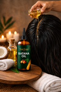 Aceite de Batana Orgánico de Marca Privada, Prensado en Frío, Cuidado Natural del Cabello y Cuero Cabelludo, Hidratante, Nutritivo, para el Crecimiento del Cabello, a Granel, OEM - Product Image 4
