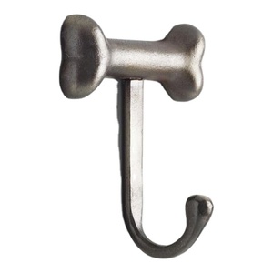 ตะขอแขวนผนังอะลูมิเนียม/เหล็ก/ทองเหลือง สีเงินโบราณ ผลิตด้วยมือ เป็นมิตรกับสิ่งแวดล้อม ป้องกันสนิม ตกแต่งบ้าน ห้องนั่งเล่น แขวนเสื้อ หมวก - Product Image 1