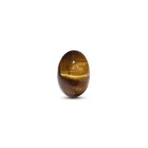 Natural Tiger Eye Oval Loose Gemstone 9 Carat Yellow for Fine Jewelry - Product Image 1