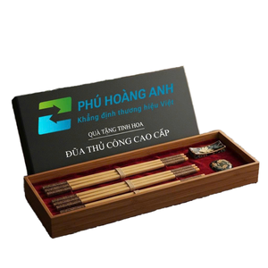 AB Grade Eco Wooden Disposable Chopsticks for Restaurants Corporate Gifts - Product Image 5