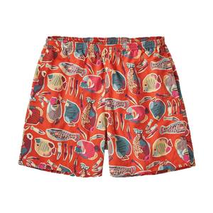 Pantalones Cortos de Diseño de Lujo para Hombre, Estampado por Transferencia Térmica, Estilo Urbano, Transpirables, de Secado Rápido, Cintura Elástica, 100% Poliéster Resistente - Product Image 3