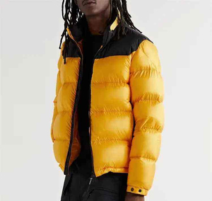 Wholesale Fashion Black Winter Clothing Designer <b>Coats</b> Custom Soft Waterproof Outdoor Plus Size <b>Bubble</b> Men's Down Puffer Jacket - Product Image 2