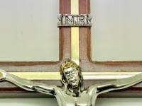 Personnalisé Classique En Acier alliage de zinc Multi fonctionnel Métal Artisanat Antique bronze cuivre Cadeaux Chrétiens Jésus Crucifix Croix