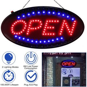 Ultra-luminoso 18X8.5 pollici LED al Neon segno aperto per le imprese di dimensioni maggiori LED pubblicità illuminata segno del negozio - Product Image 2