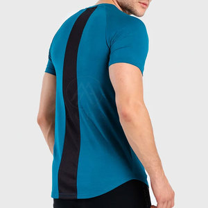 Nueva llegada: Camiseta de gimnasio personalizada para hombre, la mejor calidad, 100% algodón, corte holgado, estampada, para venta en línea. - Product Image 2
