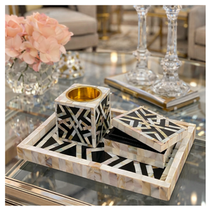 Best Selling <b>Eid</b> Mabkhara Kuwait Special Mother of Pearl Inlay Bakhoor Burner Set Special <b>Gifts</b> With Arabic Traditional Style - Product Image 6