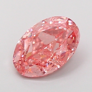 Piedra Preciosa de 2.01 CTW, Diamante Rosa Ovalado, Color Vívido Fantasía, Claridad VVS2, Piedra Fina Premium para Diseños de Alta Gama - Product Image 1