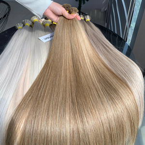Precio de Fábrica para Extensiones de Cabello Humano con Punta Plana, Proveedores Vietnamitas, Todos los Colores de Nasa Hair, 100 Gramos, Todos los Colores, 60 cm - Product Image 1