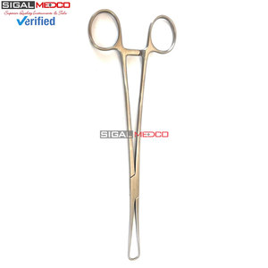 Medical Veterinary Instruments Reusable Autoclavable <b>Precision</b> Grasping <b>Tool</b> Forceps Manual 10 Inch Stainless Steel Surgical CE - Product Image 6