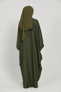 Hot Selling Vintage Silk Muslim Women <b>Dress</b> Prayer Garment Breathable Women Abayas <b>Long</b> Full Cover Spring Autumn Four Season - Product Image 2