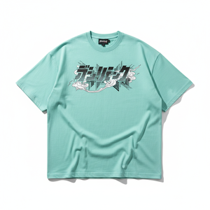 Camiseta personalizada para hombre, 100% algodón, estampada, de corte holgado, manga corta, precio bajo, transpirable y ligera. - Product Image 1