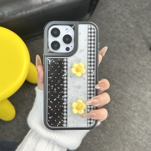 <span class=keywords><strong>2026</strong></span> 彩色链条花朵配件手机壳适用于三星 A26 5G A07 4G A52 4G S25 FE S26 PlUS A57 5G - Product Image 4