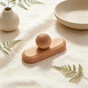 Tirador de Mueble Harmony Wood Sphere, Tirador de Cajón Minimalista de Doble Tono, Perilla de Mueble de Madera Estilo Japandi, Tirador de Mueble con Bola Flotante - Product Image 2