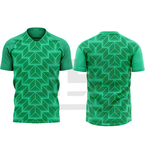 Premium Football Soccer Jersey Moisture Wicking Athletic Shirt Front Logo Custom Team Name Durable Print for Training Matches - Product Image 5