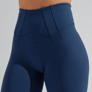 Leggings de Yoga y Gimnasio de Cintura Alta con Espalda en V para Mujer, Tallas Grandes, Compresión Suave, Nueva Llegada - Product Image 3