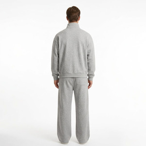 Hawk Eye Sports Customized Men's Winter Thick Fleece Slim Breathable Sports Suit Tracksuits <b>Pants</b> Leopard Pattern Own Logo - Product Image 5