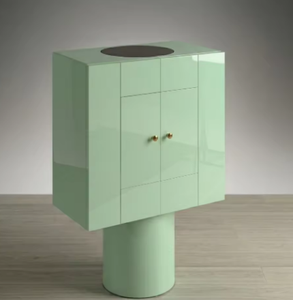 Argmac Ellora Luxury Modern Wooden <b>Bar</b> Cabinet Panel Design Custom PU Paint Finish Compartments Eco Friendly Durable - Product Image 4