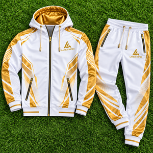 ชุดวอร์มซับลิเมชั่นแบบกำหนดเองสำหรับผู้ชาย ชุดกีฬาพิมพ์ลายเต็มตัว ชุดฝึกซ้อม ชุดวอร์มทีมแบบสั่งทำพิเศษ เสื้อแจ็คเก็ตและกางเกงกีฬา - Product Image 6