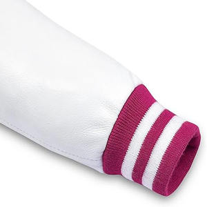 Fabricant sur mesure de vestes varsity en cuir brodé de haute qualité pour hommes, vestes varsity personnalisées - Product Image 4