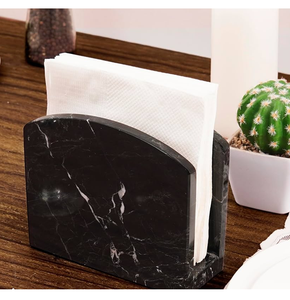 Eco-Friendly Dinnerware Decorative napkin holder Premium handmade White marble tissues Holder At <b>Cheap</b> price - Product Image 5