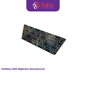 Cajas Rígidas de Papel Kraft Reciclables Hechas a Mano con Estampado en Relieve, Laminación Mate Biodegradable y Estampado en Lámina Dorada Personalizable OEM - Product Image 5