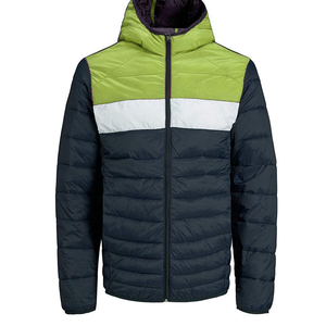 Chaqueta Acolchada para Hombre, Rellena de Algodón, Nailon y Poliéster, Abrigo de Invierno Resistente al Agua, Ligero y Cálido, Venta al Por Mayor - Product Image 4