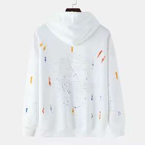 เสื้อฮู้ดดี้ผู้ชายทรงลำลอง ผ้าฝ้าย 100% บุขนสำหรับฤดูหนาว เนื้อผ้านุ่ม สวมใส่สบาย ดีไซน์ทันสมัย เหมาะสำหรับใส่ทุกวัน เย็บอย่างมีคุณภาพ - Product Image 2