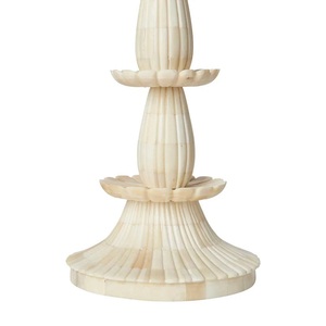 Lampe de table décorative en os incrusté, accessoires de meubles de luxe faits à la main - Product Image 2