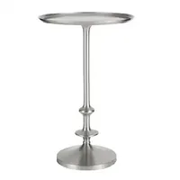 Mesa de Centro Moderna y Portátil de Lujo con Estructura de Metal Fundido y Tapa de Madera para Sala de Estar