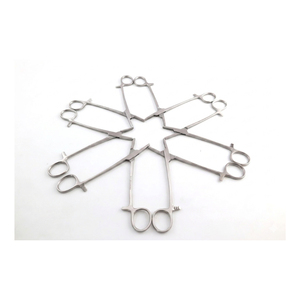 Kit de 6 pinces à fil orthopédiques pour chirurgie osseuse vétérinaire, instruments en acier inoxydable - Product Image 1