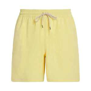 Short de bain pour hommes, short de plage pour hommes avec cordon de serrage élastique à la taille, doublure en maille douce et poches - Product Image 1