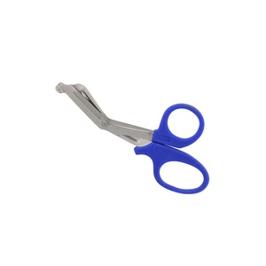 Ciseaux à pansements en acier inoxydable, ciseaux à traumatisme avec embout de sécurité pour le retrait des pansements et l'utilisation médicale - Product Image 3